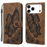 IPhone 18 Pro Max Butterfly Embossed PU Leather Flip Wallet Case 11
