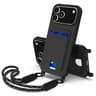 IPhone 18 Pro Card Holder Case With Sliding Camera Cover And Short Lanyard 8