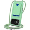 IPhone 18 Pro Silicone Case With Card Holder And Adjustable Lanyard 7