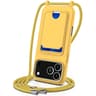 IPhone 18 Pro Silicone Case With Card Holder And Adjustable Lanyard 9