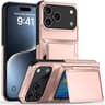 IPhone 18 Pro Card Slot Phone Case With Raised Edge Protection 12