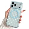 IPhone 18 Pro Magnetic Phone Case With Translucent Dots Pattern 7