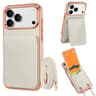 IPhone 18 Pro Wallet Case With Detachable Card Holder And Lanyard 11