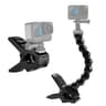 Puluz GoPro  Action Camera Flexible Clamp Mount With Adjustable Neck For Stable Hands Free Shots 10
