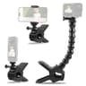 Puluz GoPro  Action Camera Flexible Clamp Mount With Adjustable Neck For Stable Hands Free Shots 11