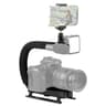 PULUZ Handheld Camera Stabilizer Rig With 3 Cold Shoe Mounts For DSLR Video Recording 11