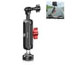 PULUZ 360 Motorcycle Handlebar Camera Mount With CNC Magic Arm Clamp 11