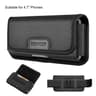 HAWEEL Phone Belt Clip Case Nylon Holster With Card Slot 7