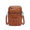 Women Vintage Crossbody Bag MultiFunctional Soft PU Leather Small Shoulder Bag For Phone  Cash 6