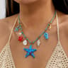 Boho Starfish Ceramic Necklace For Women 6