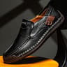 Handmade Genuine Leather Men Driving Shoes 4