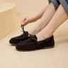 AIYUQI Genuine Leather British Style Women Loafers 6