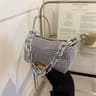 Sparkling Rhinestone Bucket Bag  Prom Purse 7