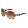 New Fashion Sunglasses Trend Large Frame Sunglasses Women Gradient Street Photo Glasses 5