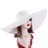Lawliet Oversized Wide Brim Straw Hat 8