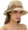 Womens Straw Hat 2026 New Beach Sun Straw Hats For Women Summer Hats For Vacation Travel 7