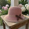 Chic Bow Sun Hat For Women Packable Summer Beach Basin Hat 0