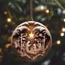 Christmas Jesus Nativity Ceramic Ornaments  Christian Christmas Decorations Christmas Gift 2