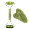 Premium Natural Jade Roller  Face Gua Sha Stone Body Neck Massager Eye Care Spa Massage Tools AntiA 10
