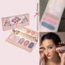 Waterproof Flower Knows Swan Ballet 6 Color Eyeshadow Palette With Matte Shimmer Pearl  Glitter Hig 4