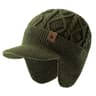 Cold Weather Fashion Beanie With Plush Fur Lining Stylish Knit Hat With Ear Coverage 9