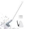 Long-Handled Toilet Brush white holder