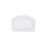 3D AirMesh Luxury Bathtub Pillow white
