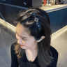 sparklingcrystalstonebraidedhairclipsbluegray.png