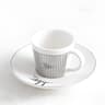 Elegant Looking Anamorphic Cup and Saucer for Tea Time3
