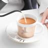 Elegant Looking Anamorphic Cup and Saucer for Tea Time4