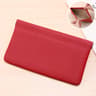 Genuine Cowhide Long Wallet  Document Holder Self Closing Versatile Storage For Passport Drivers Li 3