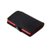 Split Leather Slim Card Holder Wallet With RFID Blocking  Money Clip Minimalist Pop Up Credit Card