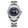 Luxurious Stainless Steel Mens Analog Quartz Watch Waterproof Diving Watch With Luminous Dial 6