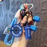 Mini Barbell Plates Keychain With D Shaped Buckle Water Cups Simulation Dumbbells Keyring Creative  4