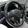 Luxury Carbon Fiber Non Slip Steering Wheel Cover Breathable Auto Protector 8