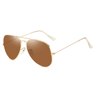 New Fashion Aviation Sunglasses For Men  Women Classic Pilot Glasses With Stainless Steel Frame And