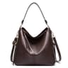 Elegant Vintage Women Designer Handbag Faux Leather Hobo Shoulder Bag Large Tote Bag For Women Cros 6