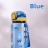 Dinosaur Water Bottle for Kids Leakproof Sippy Cup with Silicone Straw