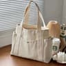 Large Capacity Canvas Tote Bag For Work Commuting And Everyday Use Versatile Shoulder Bag For Art B 6