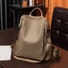 Large Capacity Retro Style Womens Backpack Convertible Shoulder Bag For Commuting  Travel 3