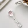 Cute Smiling Ceramic Ice Cream Spoon Hand Painted Irregular Dessert  Breakfast Spoon For Kitchen Ta 7