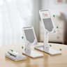 Adjustable Phone Stand For Desk And Tablet Holder Foldable Portable Stand For Streaming And Calls 5