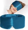 Silk Sleep Mask Large Comfortable Eye Cover For Sleeping Pressure Free  Complete Blackout For Women 8
