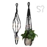 Handmade Macrame Hanging Planter Basket Boho Indoor Outdoor Flower Pot Holder 4