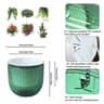 Premium Self Absorbing Hydroponic Flower Pot Thickened Hanging Planter For Indoor Gardening  Lazy C 6