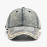 Vintage Denim Baseball Cap With Bowknot Face Slimming Unisex Hat 6