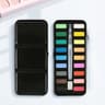 Premium Portable Watercolor Paint Set In Metal Case With Brush For Kids  Artists 6