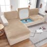 Premium Anti Slip Plush Sofa Cover Elastic Couch Protector For Living Room  Bedroom 7