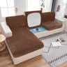 Premium Anti Slip Plush Sofa Cover Elastic Couch Protector For Living Room  Bedroom 10