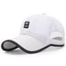 Breathable Mesh Snapback Baseball Cap Summer Lightweight Sport Sun Hat Unisex Adjustable 0